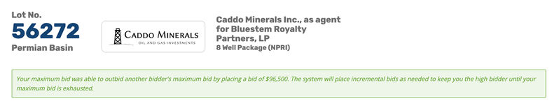 Bid-confirmation